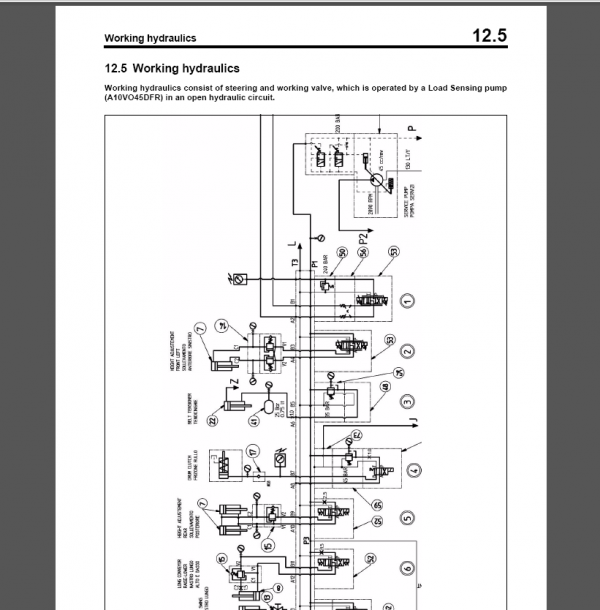 BOMAG BM 2000/60 Service Manual