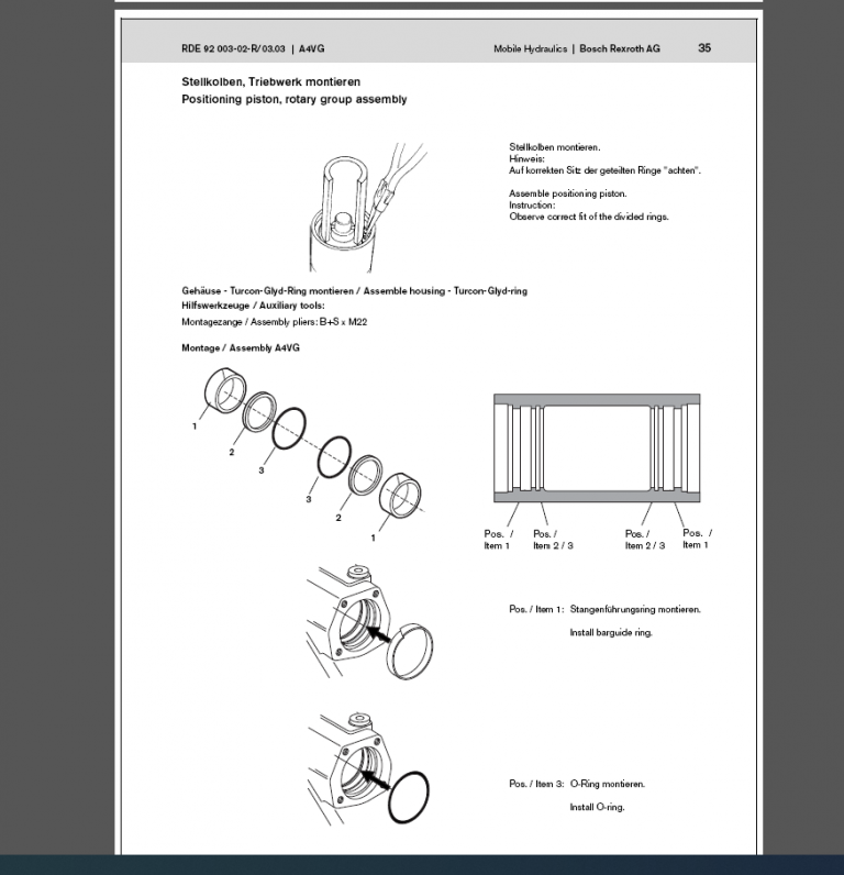 BOMAG BW 24/27 RH SERVICE MANUAL