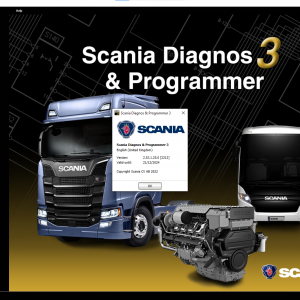 Scania SDP3 2.53.1.25 Scania Diagnos3 & Programmer 2.53. 1.25.0