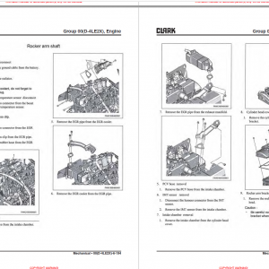 CLARK Service Manual Full PDF DVD