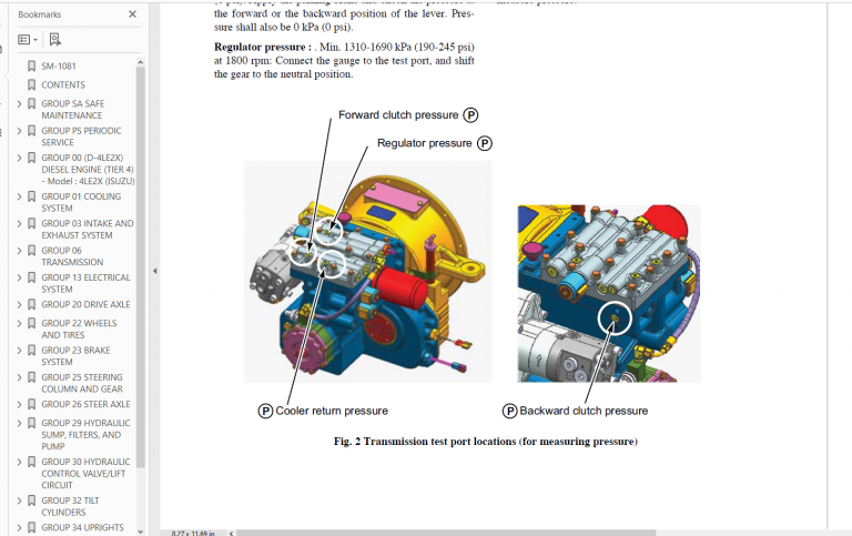 clark forklift manual