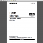 CAT 140K Motor Grader PARTS MANUAL