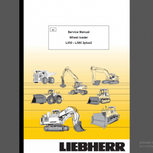 Liebherr L550 - L580 2plus2 Service Manual