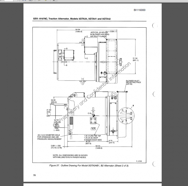 BUCYRUS MT4400AC Technical Manual