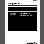 KOMATSU PC360LC-11 SHOP MANUAL