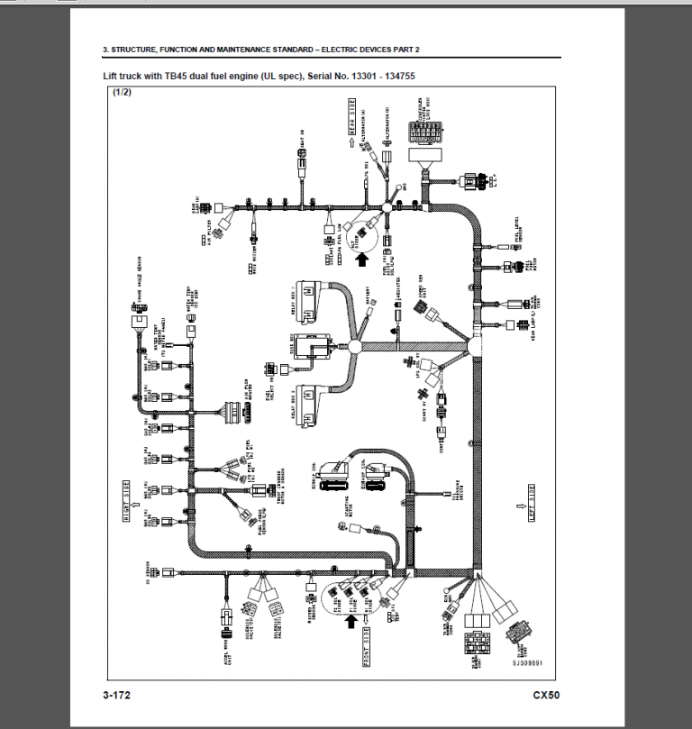 komatsu forklift shop manual