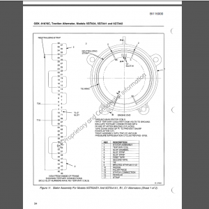 BUCYRUS MT4400AC Technical Manual