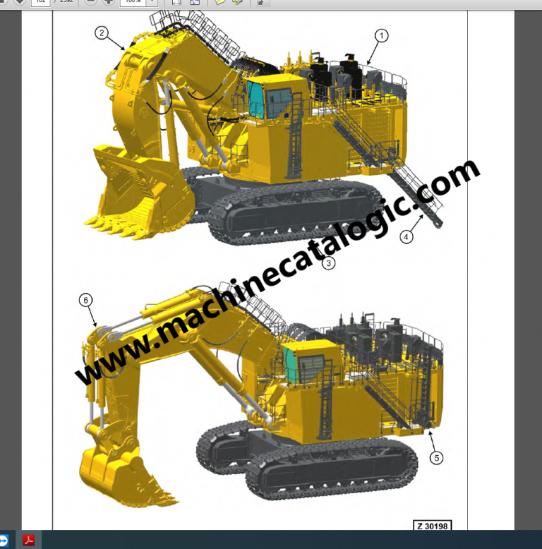 KOMATSU MINING MACHINERY 2022 FULL MANUAL