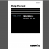KOMATSU WA1200-6 SERVICE MANUAL