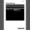 KOMATSU WA500-8E0 SERVICE MANUAL