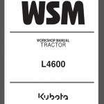 KUBOTA L4600 SERVICE MANUAL