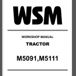 KUBOTA M5091 / M5111 WORKSHOP MANUAL