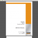 CASE CX210C / Tier 4 SERVICE MANUAL