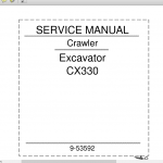 CASE CX330 SERVICE MANUAL