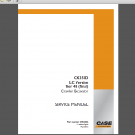 CASE CX350D / LC Version / Tier 4B (final)