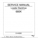 CASE 680K SERVICE MANUAL