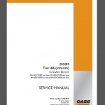CASE 2050M / Tier 4A (interim) SERVICE MANUAL