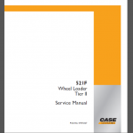CASE 521F / TIER II SERVICE MANUAL
