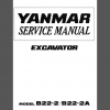 YANMAR B22-2 / B22-2A SERVICE MANUAL