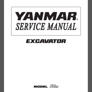 YANMAR SV05 SERVICE MANUAL