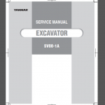 YANMAR SV08-1A SERVICE MANUAL