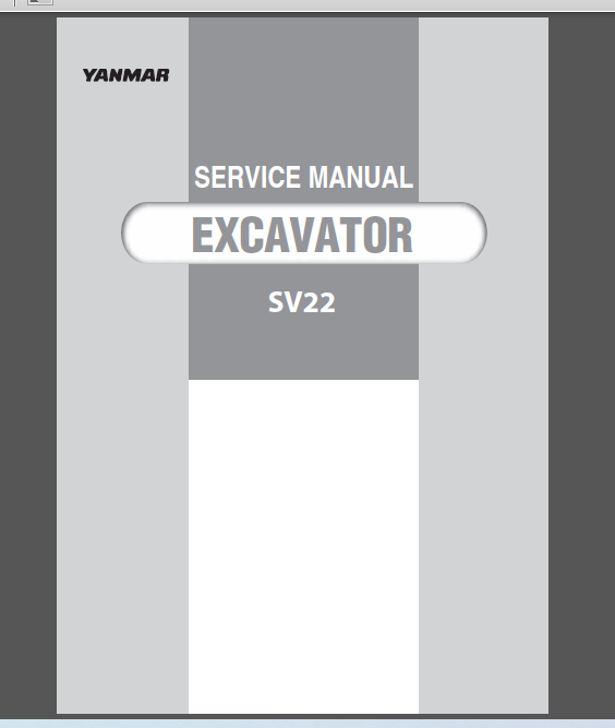 YANMAR SV22 SERVICE MANUAL