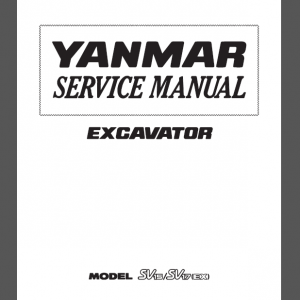 YANMAR SV15 / SV17(EX) SERVICE MANUAL