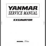 YANMAR SV100 SERVICE MANUAL