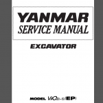 YANMAR VIO10-2(EP) SERVICE MANUAL