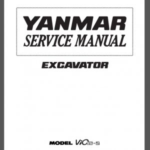 YANMAR VIO15-2 SERVICE MANUAL