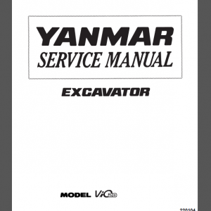 YANMAR VIO20 SERVICE MANUAL