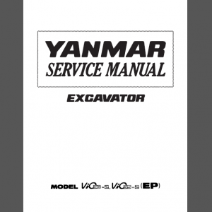 YANMAR VIO30-2 / VIO35-2(EP) SERVICE MANUAL