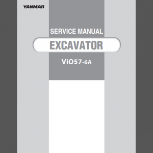 YANMAR VIO57-6A SERVICE MANUAL