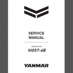 YANMAR ViO57-6B SERVICE MANUAL