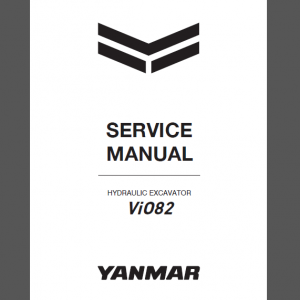 YANMAR ViO82 SERICE MANUAL