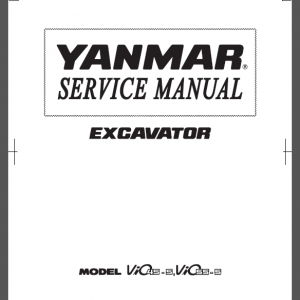 YANMAR VIO45-5 / VIO55-5 SERVICE MANUAL
