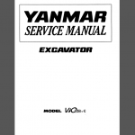 YANMAR VIO50-1 SERVICE MANUAL
