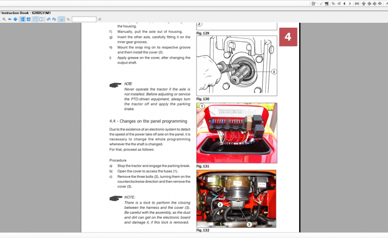 Massey Ferguson Service Manuals - Parts Books