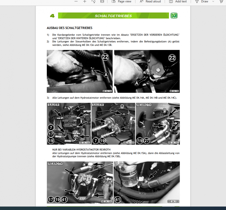 Merlo Telehandler Service Manual
