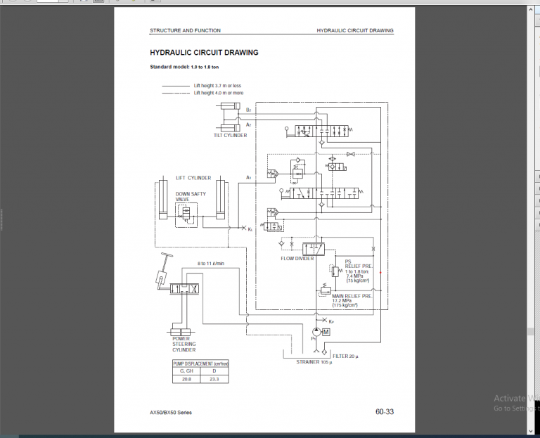komatsu forklift shop manual