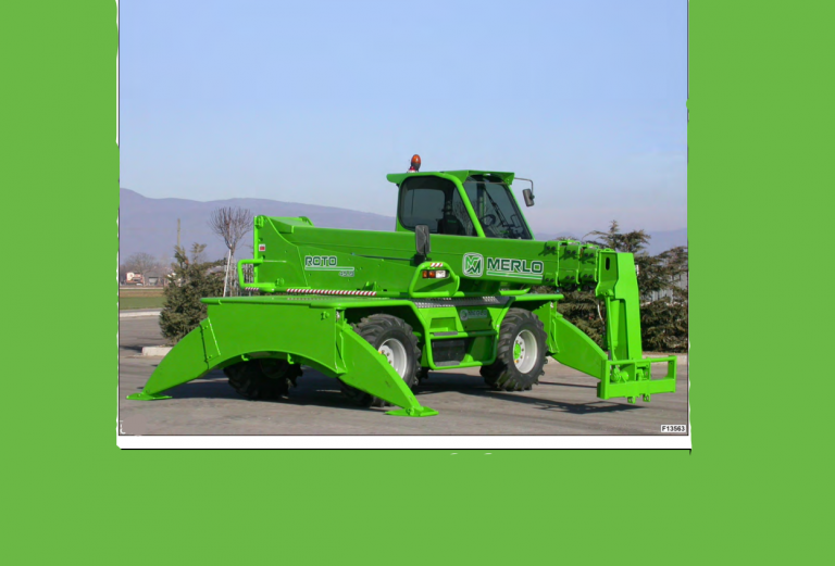 Merlo Telehandler Service Manual