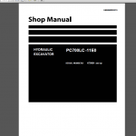 KOMATSU PC700LC-11EO SHOP MANUAL