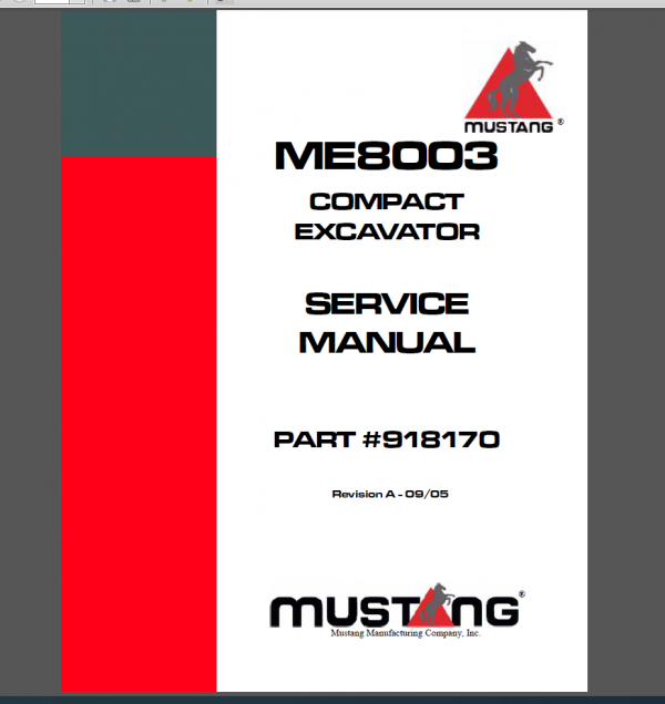 ME8003 SERVICE MANUAL