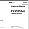 Hitachi ZX55USR-5A Workshop Manual - Technical Manual