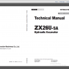 Hitachi ZX26U-5A Technical Manual - Workshop Manual - Image 3