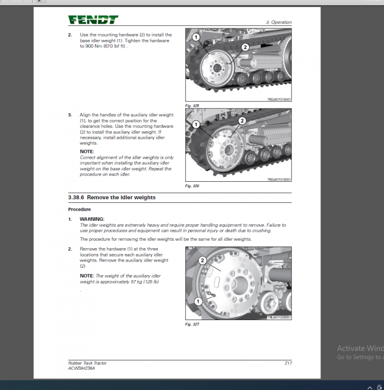 FENDT 1149MT 1154MT 1159MT 1165MT OPERATORS MANUAL