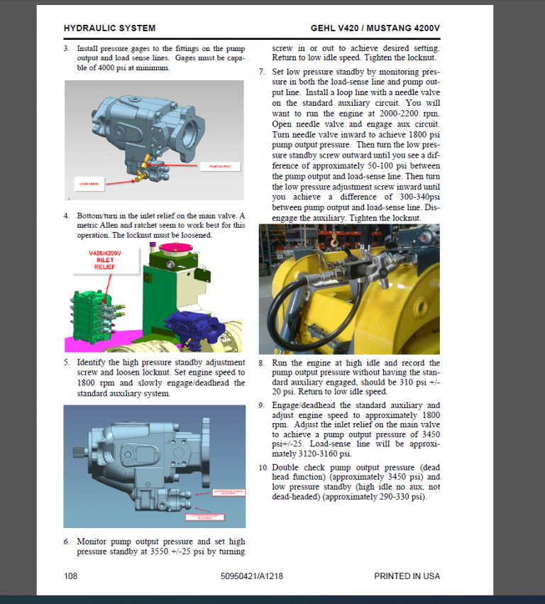 MUSTANG SERVICE MANUAL 2022