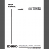 KOBELCO SK10SR SHOP MANUAL
