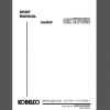 KOBELCO SK17SR SHOP MANUAL