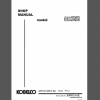 KOBELCO SK22 SHOP MANUAL
